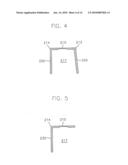 LIQUID CRYSTAL DISPLAY DEVICE INCLUDING A COLD CATHODE FLUORESCENT LAMP AND CONTAINER FOR RECEIVING THE SAME diagram and image