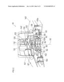 Apparatus for the recognition of the presence of an object in space diagram and image