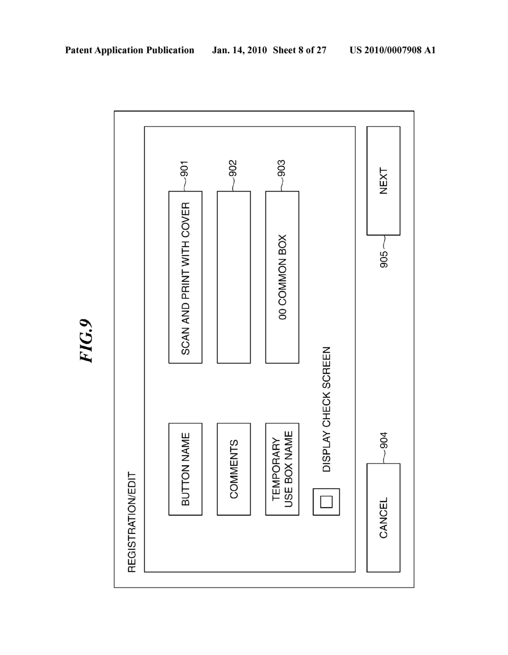 IMAGE PROCESSING APPARATUS, METHOD OF CONTROLLING THE SAME, AND STORAGE MEDIUM - diagram, schematic, and image 09