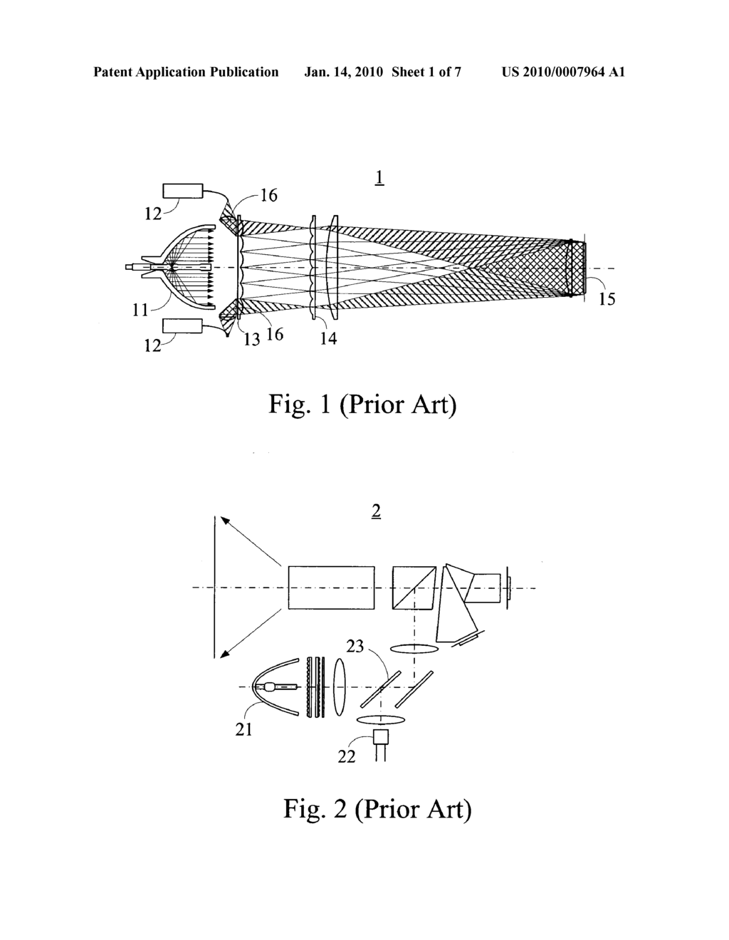 LIGHT INTEGRATING DEVICE FOR AN ILLUMINATION SYSTEM AND ILLUMINATION SYSTEM USING THE SAME - diagram, schematic, and image 02