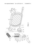 Lens assembly of camera module diagram and image