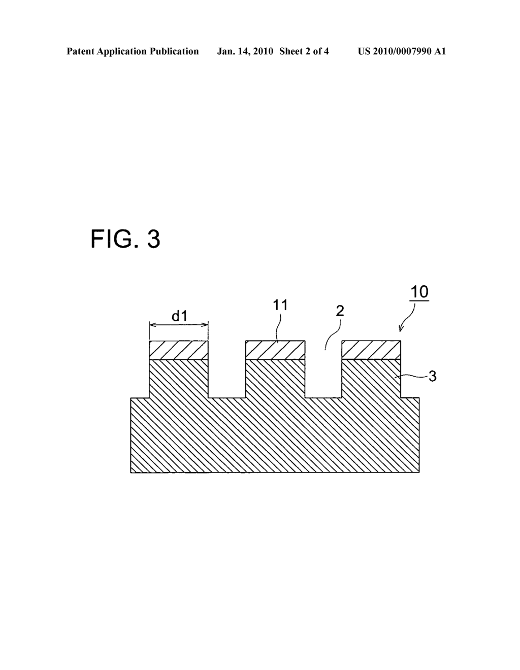 MAGNETIC RECORDING MEDIUM SUBSTRATE, MAGNETIC RECORDING MEDIUM AND METHOD FOR MANUFACTURING MAGNETIC RECORDING MEDIUM SUBSTRATE - diagram, schematic, and image 03