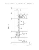 Information storage devices using magnetic domain wall movement and methods of operating the same diagram and image