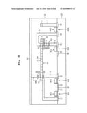 Information storage devices using magnetic domain wall movement and methods of operating the same diagram and image