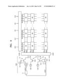 Information storage devices using magnetic domain wall movement and methods of operating the same diagram and image