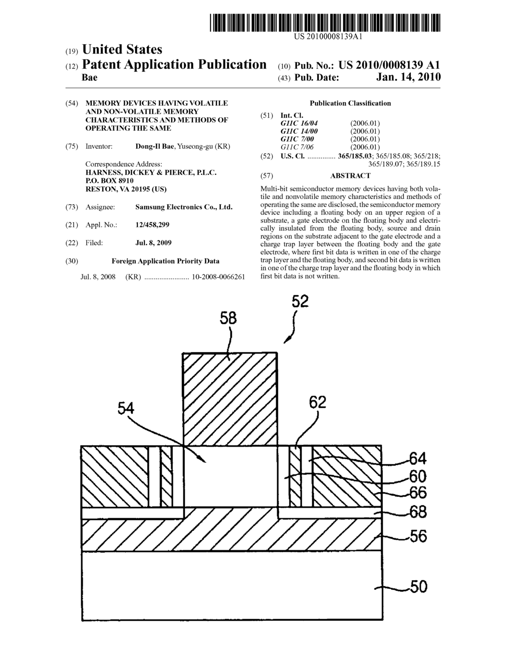 Memory devices having volatile and non-volatile memory characteristics and methods of operating the same - diagram, schematic, and image 01