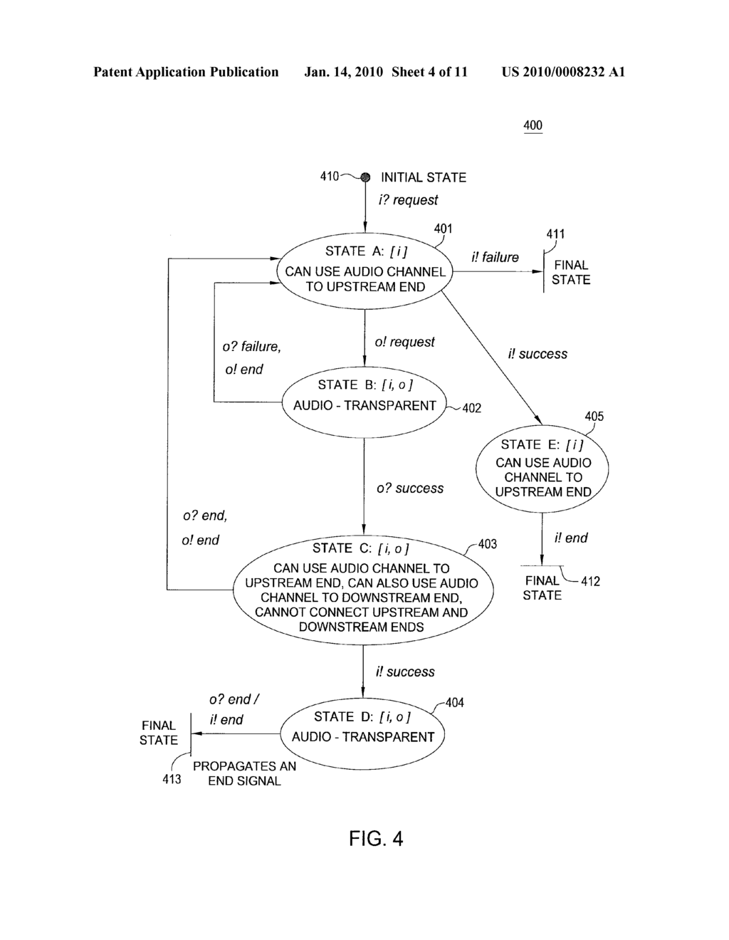 METHOD AND APPARATUS FOR MANAGING AUDIO CONTENTION IN NETWORKS - diagram, schematic, and image 05