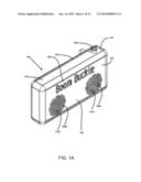 APPARATUS AND SYSTEM FOR AN AUDIO BELT BUCKLE diagram and image