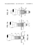 TOOL FOR AND METHOD OF FORMING AT TAPPED HOLE IN A SINGLE PASS diagram and image