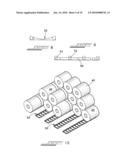 SUPPORT CRADLE FOR ROLLED COILS AND OTHER CYLINDRICAL OBJECTS diagram and image