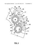 Device for Inhibiting Unfastening Rotation of Rotary Fasteners, Particularly for Vehicle Wheels diagram and image