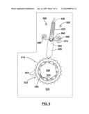 Device for Inhibiting Unfastening Rotation of Rotary Fasteners, Particularly for Vehicle Wheels diagram and image