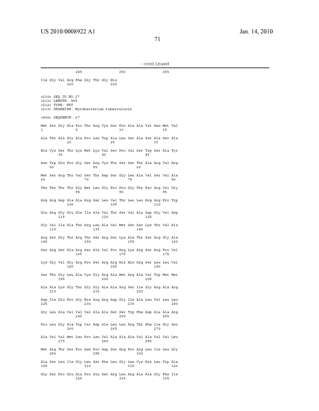 In Vivo Induced Genes of Mycobacterium Tuberculosis - diagram, schematic, and image 73