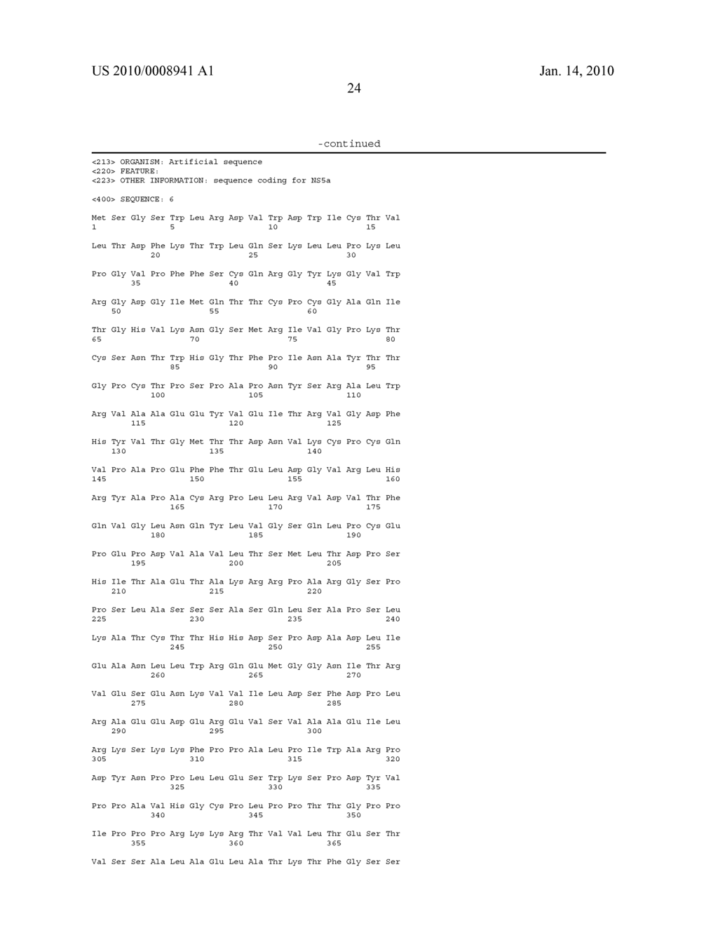 COMPOSITION COMPRISING THE POLYPROTEIN NS3/NS4 AND THE POLYPEPTIDE NS5B OF HCV, EXPRESSION VECTORS INCLUDING THE CORRESPONDING NUCLEIC SEQUENCES AND THEIR THERAPEUTIC USE - diagram, schematic, and image 43