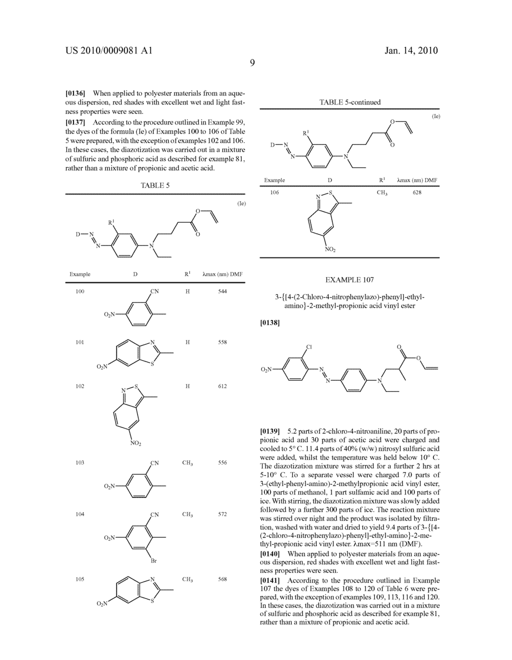 DISPERSE AZO DYESTUFFS - diagram, schematic, and image 10