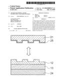 METHOD FOR FORMING A MICRO PATTERN USING A TRANSFER TECHNIQUE diagram and image