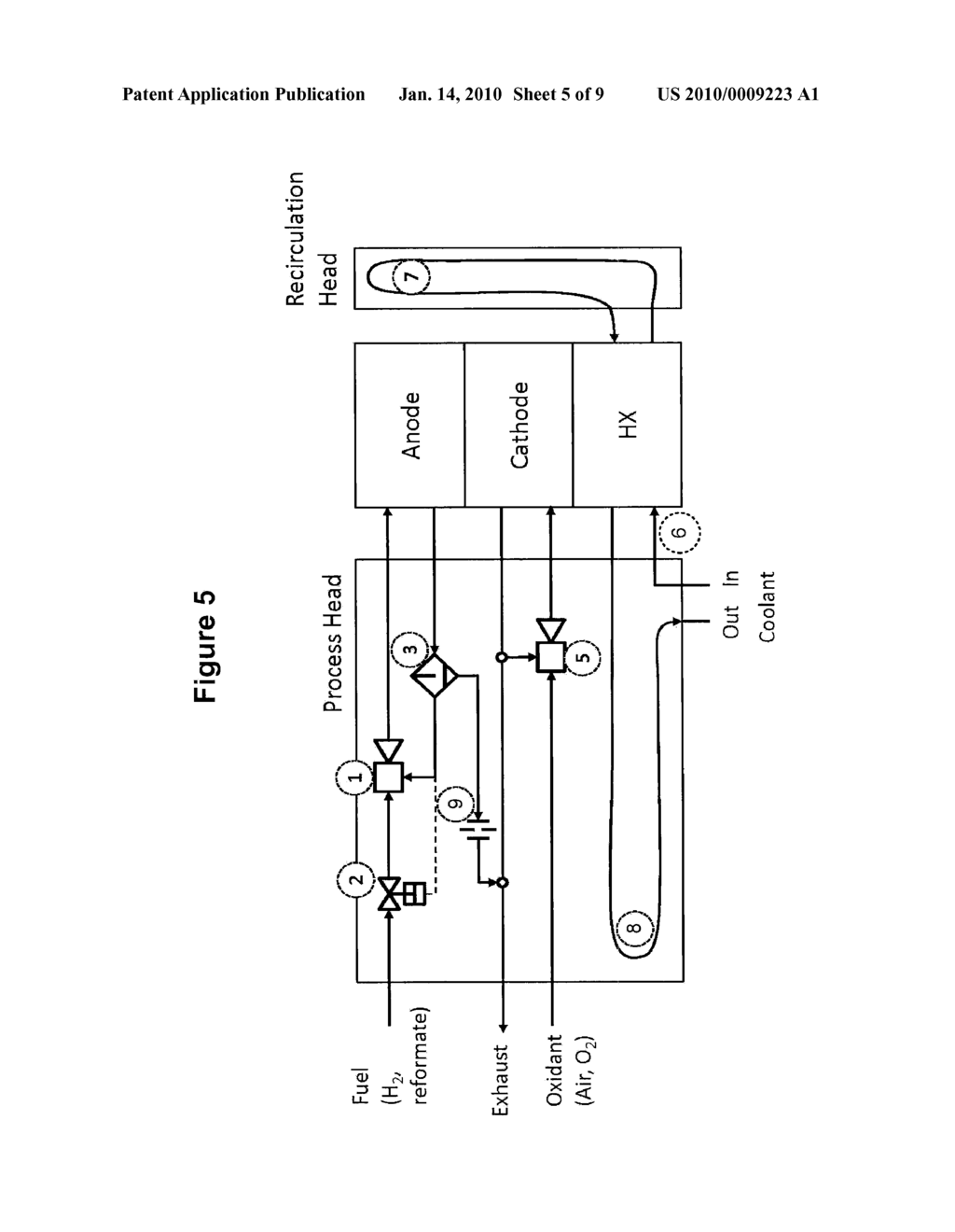 FUEL CELL STACK WITH INTEGRATED PROCESS ENDPLATES - diagram, schematic, and image 06