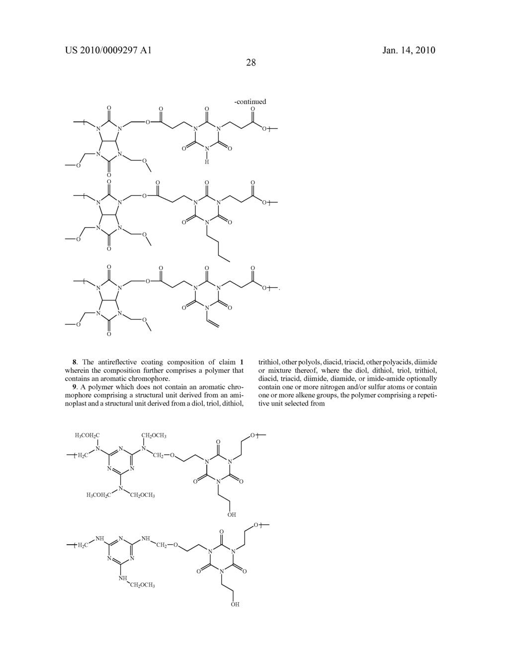 Antireflective Coating Compositions - diagram, schematic, and image 31