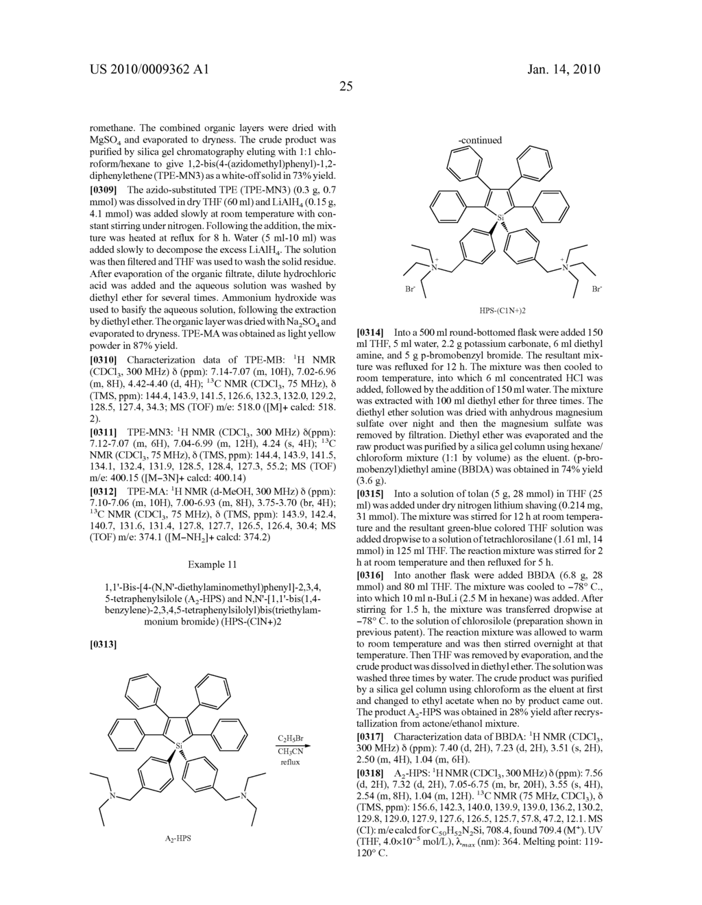 Fluorescent water-soluable conjugated polyene compounds that exhibit aggregation induced emission and methods of making and using same - diagram, schematic, and image 93