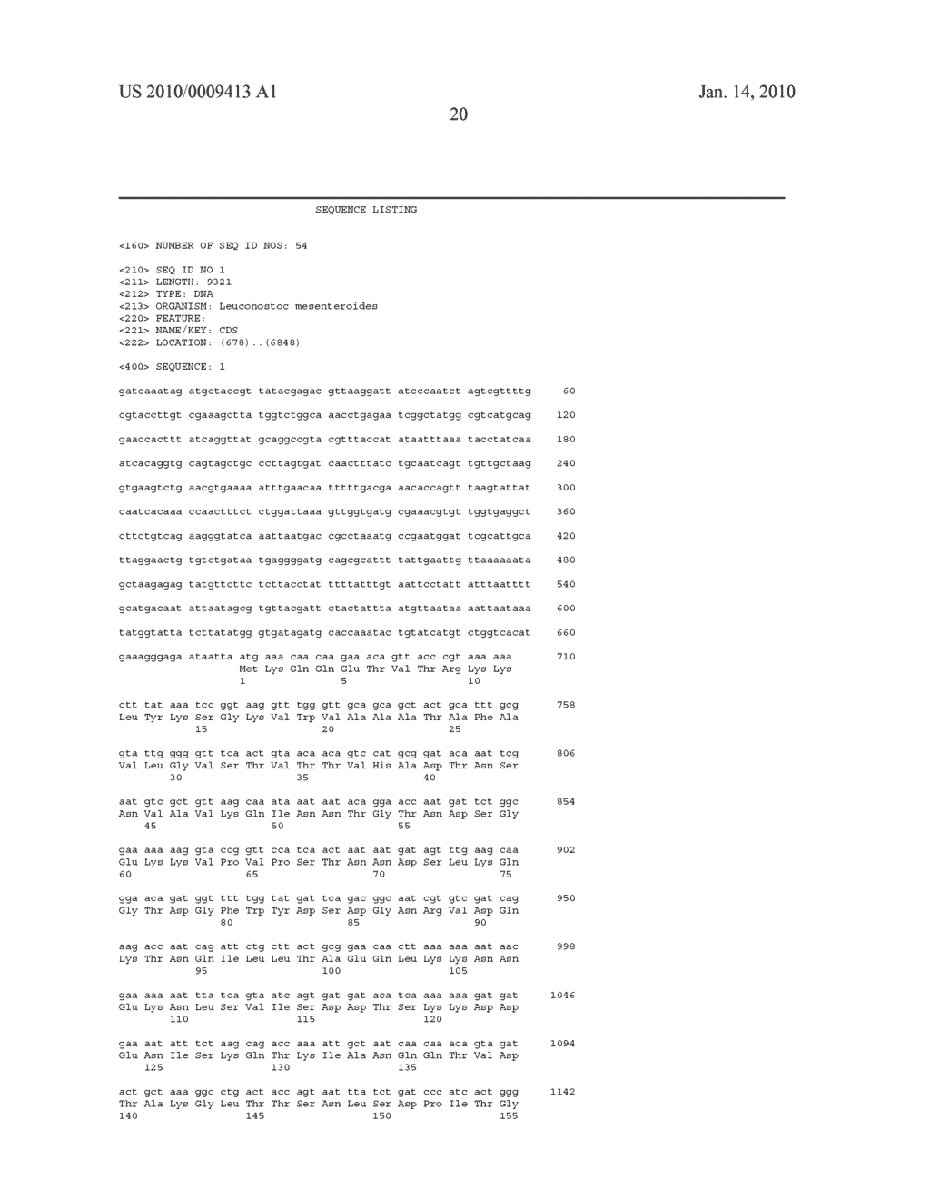 NUCLEIC ACID MOLECULES ENCODING ALTERNANSUCRASE - diagram, schematic, and image 33