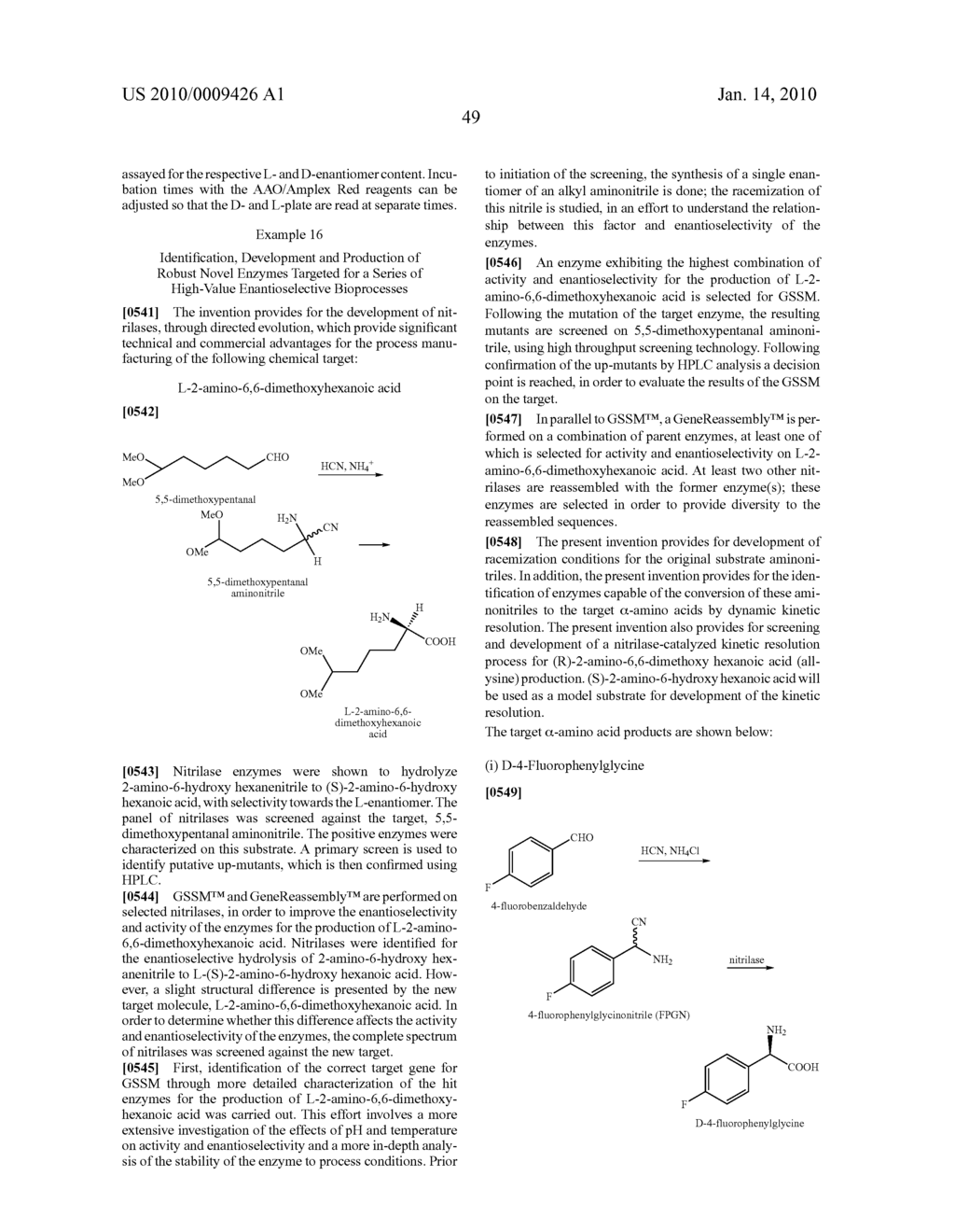 Nitrilases, Nucleic Acids Encoding Them and Methods for Making and Using Them - diagram, schematic, and image 92