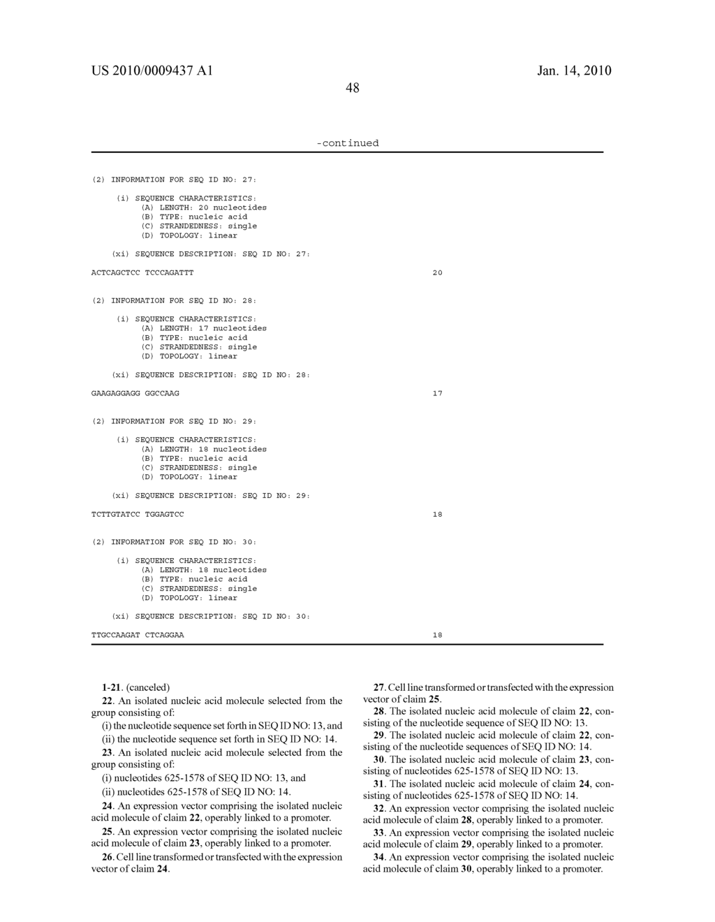 Isolated proteins MAGE-4 and MAGE-41 - diagram, schematic, and image 66