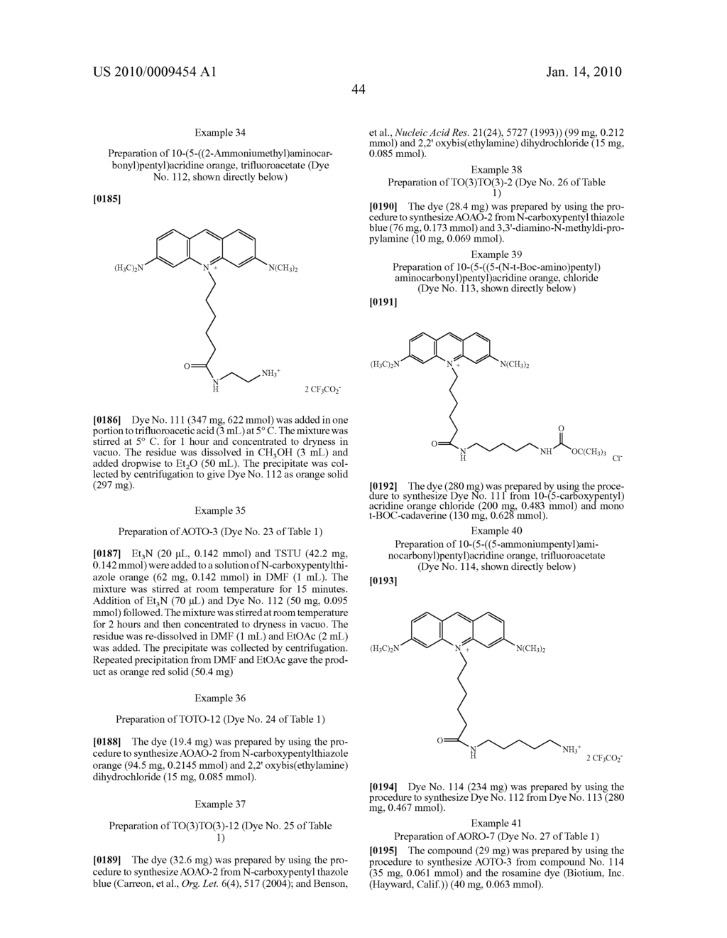 METHODS OF USING DYES IN ASSOCIATION WITH NUCLEIC ACID STAINING OR DETECTION AND ASSOCIATED TECHNOLOGY - diagram, schematic, and image 59