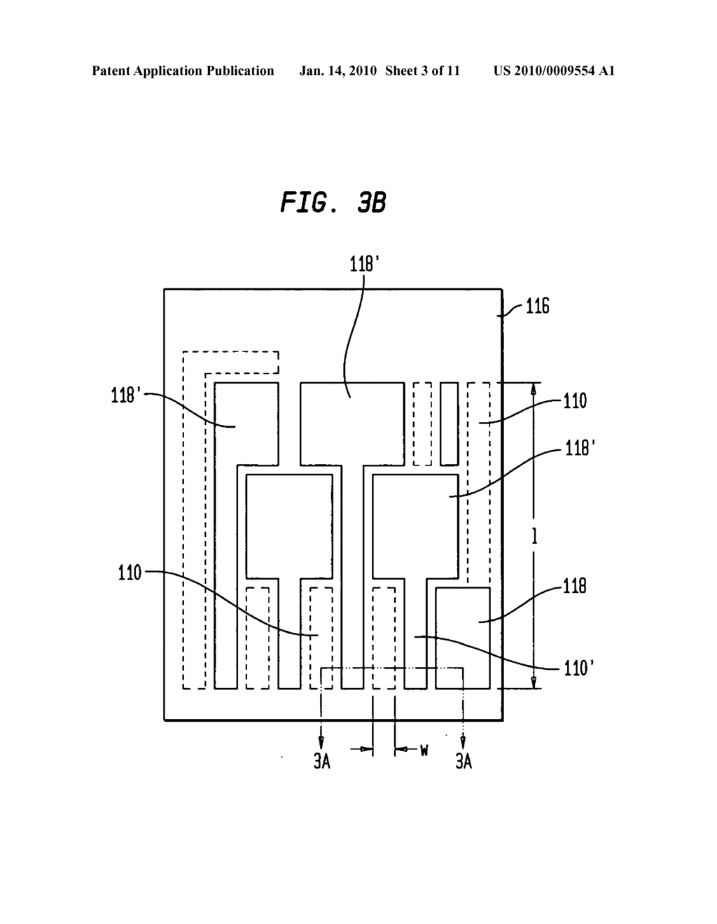 Microelectronic interconnect element with decreased conductor spacing - diagram, schematic, and image 04