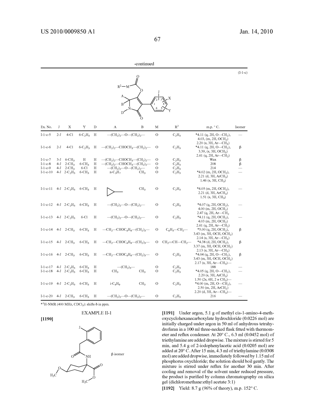 Iodine-phenyl-substituted cyclic cetoenols - diagram, schematic, and image 68