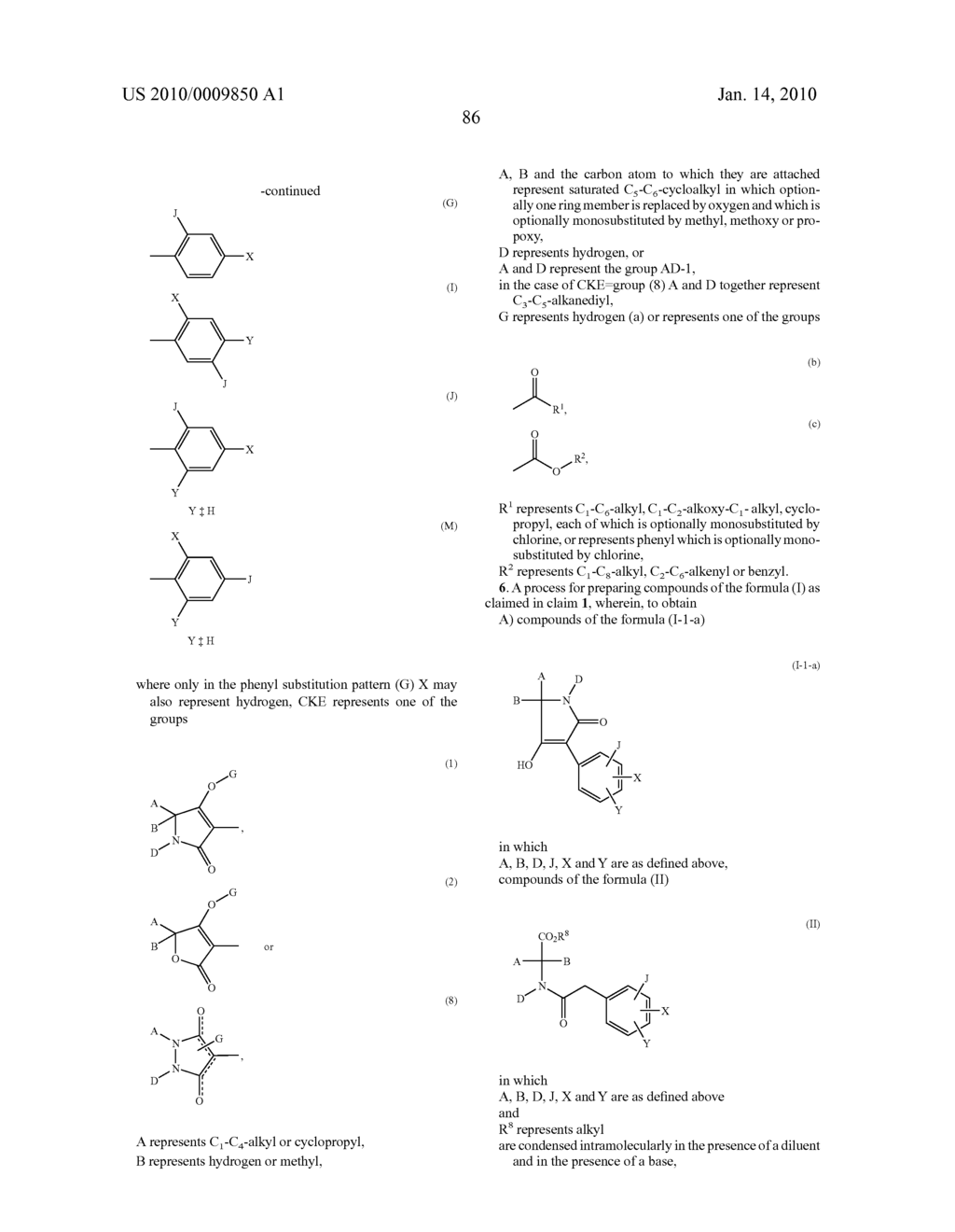 Iodine-phenyl-substituted cyclic cetoenols - diagram, schematic, and image 87