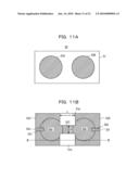 FILTER WITH DISK-SHAPED ELECTRODE PATTERN diagram and image