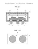 FILTER WITH DISK-SHAPED ELECTRODE PATTERN diagram and image