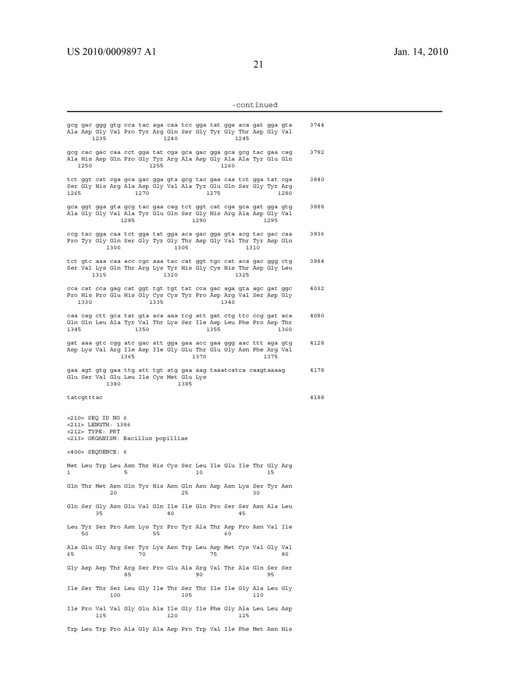 POLYPEPTIDE HAVING LARVAE GROWTH INHIBITING OR INSECTICIDAL EFFECT ON SCARABAEIDAE INSECTS AND POLYNUCLEOTIDE ENCODING THE SAME - diagram, schematic, and image 29