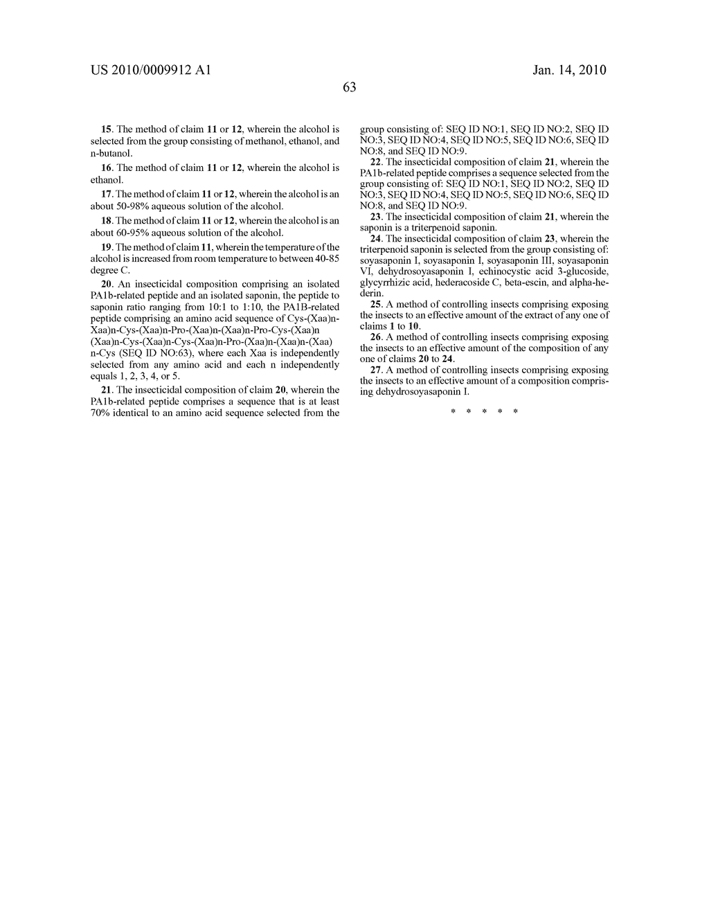 INSECTICIDAL EXTRACT FROM LEGUME PLANTS AND METHOD OF PREPARING THE SAME - diagram, schematic, and image 95