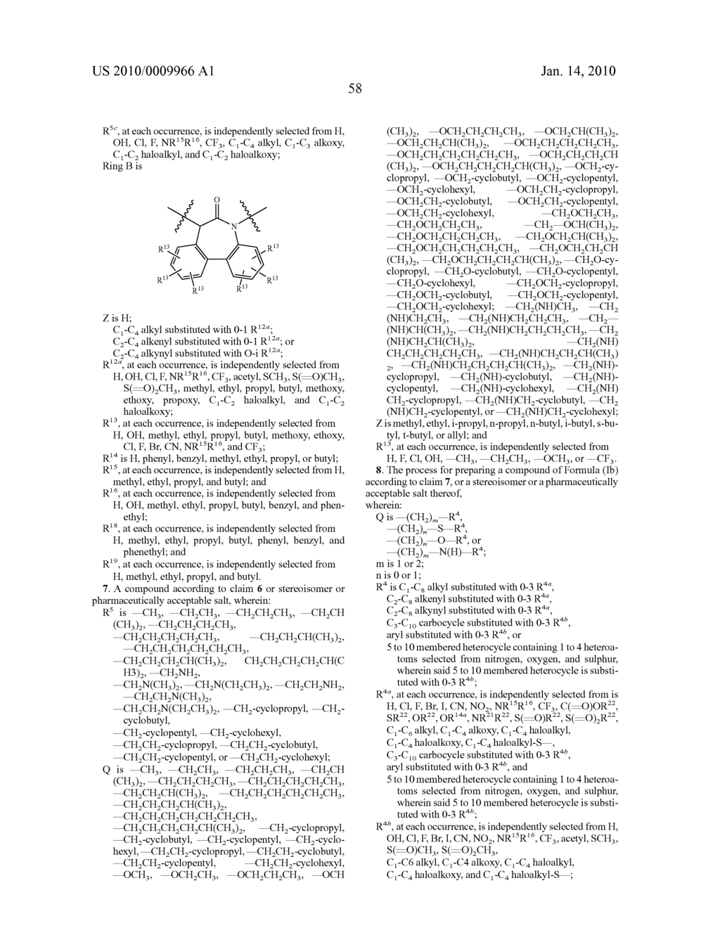 SUBSTITUTED LACTAMS AS INHIBITORS OF ABETA PROTEIN PRODUCTION - diagram, schematic, and image 59