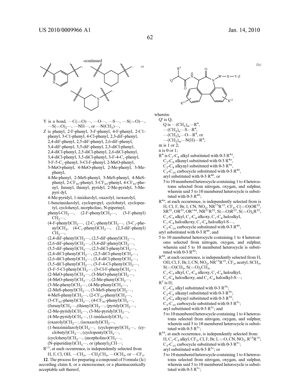 SUBSTITUTED LACTAMS AS INHIBITORS OF ABETA PROTEIN PRODUCTION - diagram, schematic, and image 63