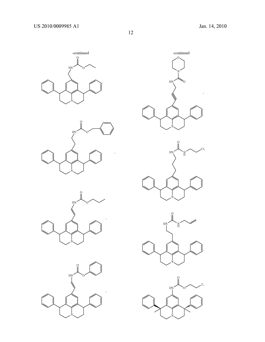 THERAPEUTICALLY USEFUL SUBSTITUTED HYDROPYRIDO [3,2,1-ij] QUINOLINE COMPOUNDS - diagram, schematic, and image 13