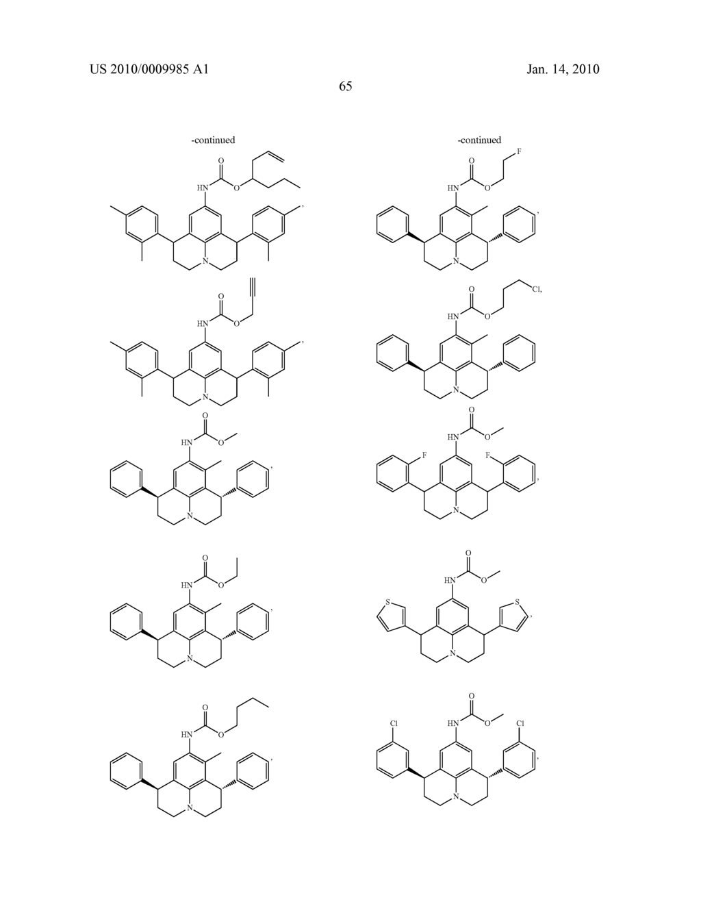 THERAPEUTICALLY USEFUL SUBSTITUTED HYDROPYRIDO [3,2,1-ij] QUINOLINE COMPOUNDS - diagram, schematic, and image 66