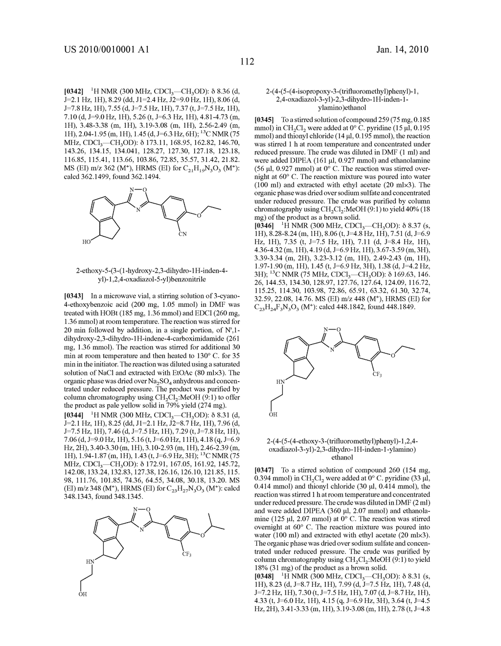 NOVEL MODULATORS OF SPHINGOSINE PHOSPHATE RECEPTORS - diagram, schematic, and image 121
