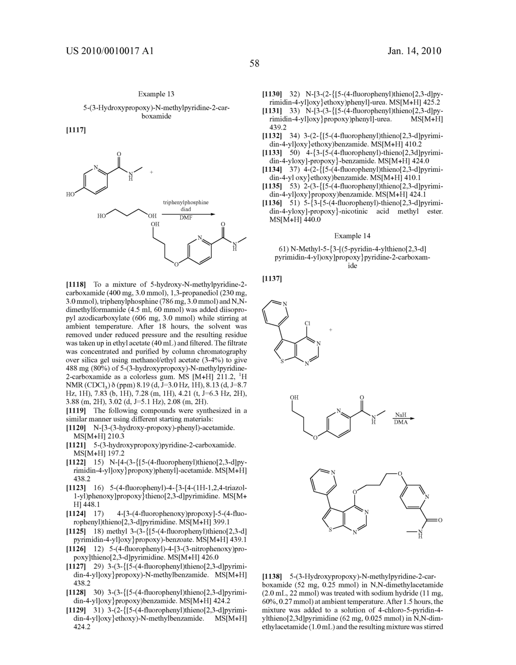 CERTAIN THIENOPYRIMIDINE DERIVATIVES AS PHOSPHODIESTERASE 10 INHIBITORS - diagram, schematic, and image 59