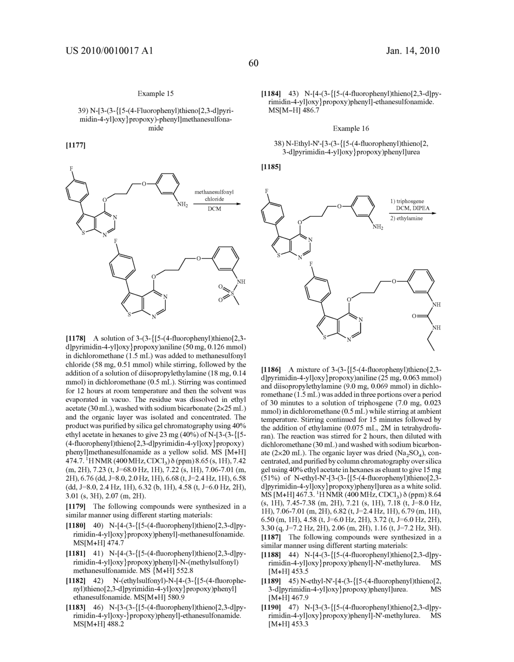 CERTAIN THIENOPYRIMIDINE DERIVATIVES AS PHOSPHODIESTERASE 10 INHIBITORS - diagram, schematic, and image 61