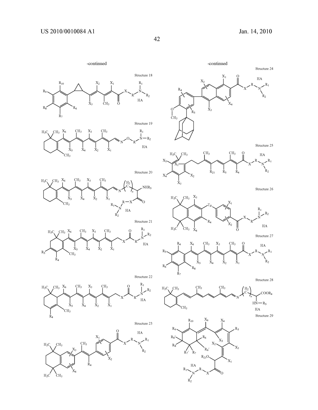 HIGH PENETRATION PRODRUG COMPOSITIONS OF RETINOIDS AND RETINOID-RELATED COMPOUNDS - diagram, schematic, and image 44