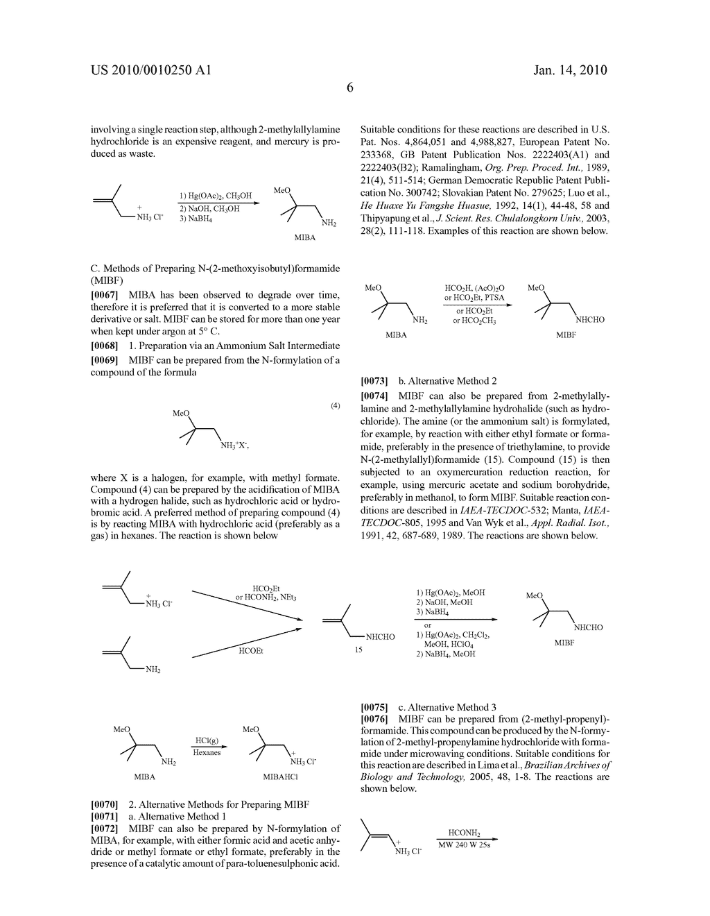 METHODS FOR PREPARING 2-METHOXYISOBUTYLISONITRILE AND TETRAKIS(2-METHOXYISOBUTYLISONITRILE)COPPER(I) TETRAFLUOROBORATE - diagram, schematic, and image 07