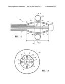 Brachytherapy device with one or more toroidal balloons diagram and image