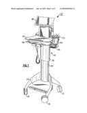 MOBILE MEDICAL WORKSTATION AND A TEMPORARILY ASSOCIATING MOBILE COMPUTING DEVICE diagram and image