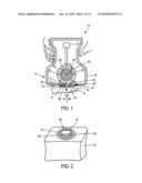 Body fluid sampling device - sampling site interface diagram and image