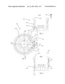 Medical Delivery System Adapted to be Locked Axially and Unlocked Rotationally diagram and image