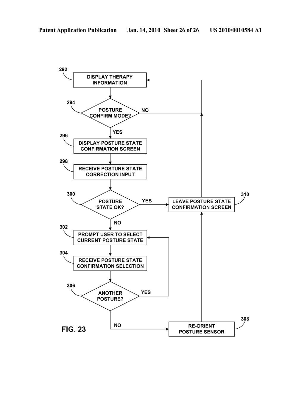 POSTURE STATE DISPLAY ON MEDICAL DEVICE USER INTERFACE - diagram, schematic, and image 27