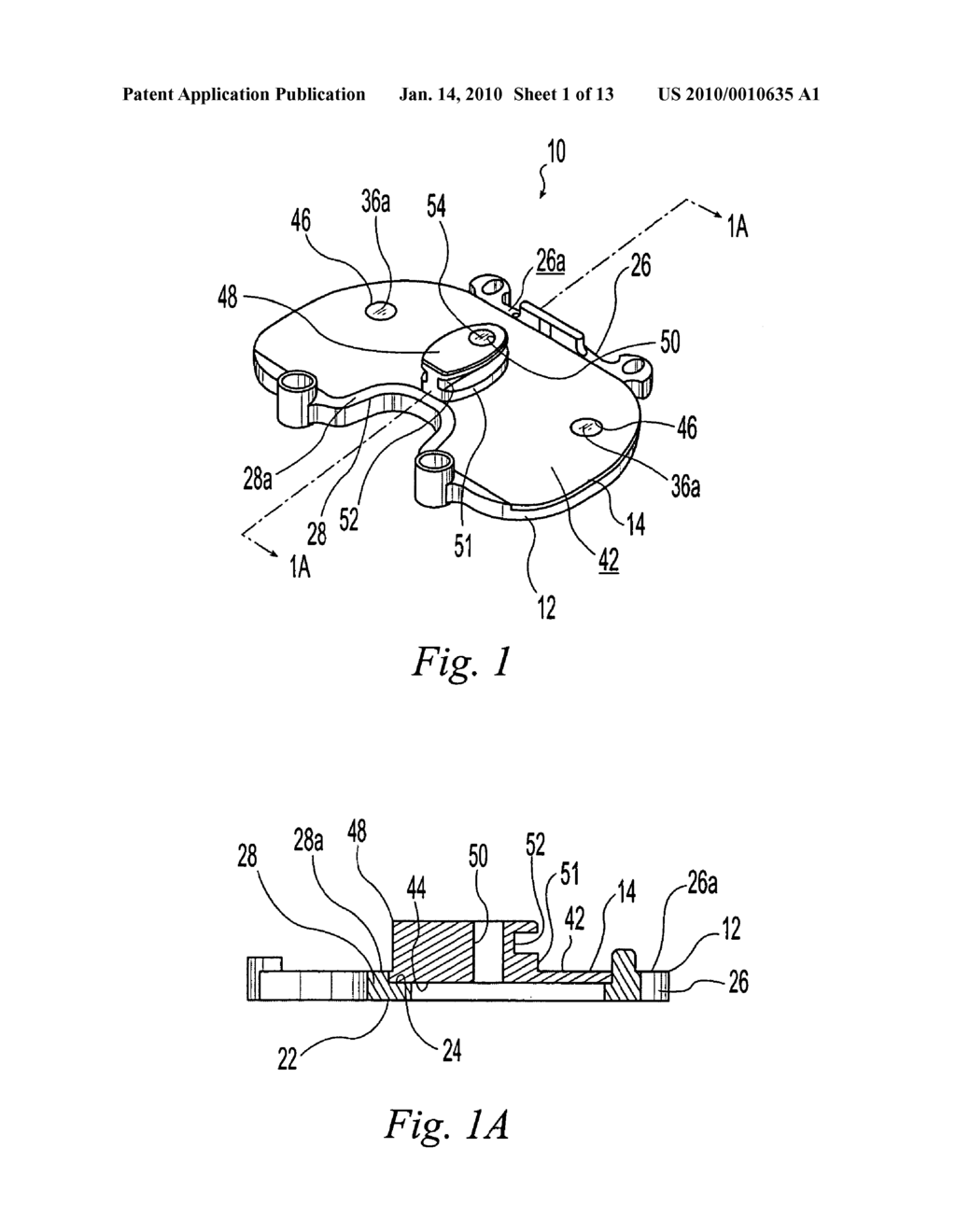 TIBIAL TRIALING ASSEMBLY AND METHOD OF TRIALING A TIBIAL IMPLANT - diagram, schematic, and image 02