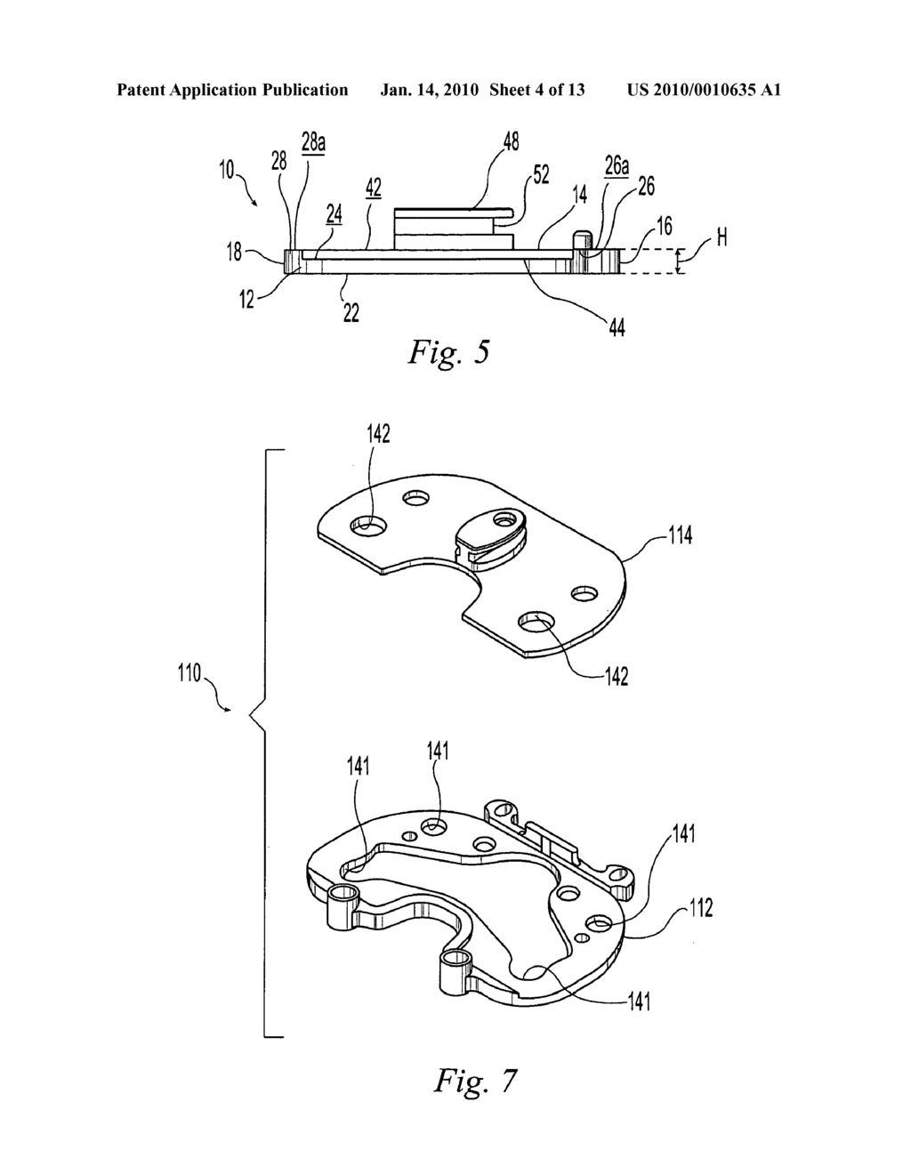 TIBIAL TRIALING ASSEMBLY AND METHOD OF TRIALING A TIBIAL IMPLANT - diagram, schematic, and image 05